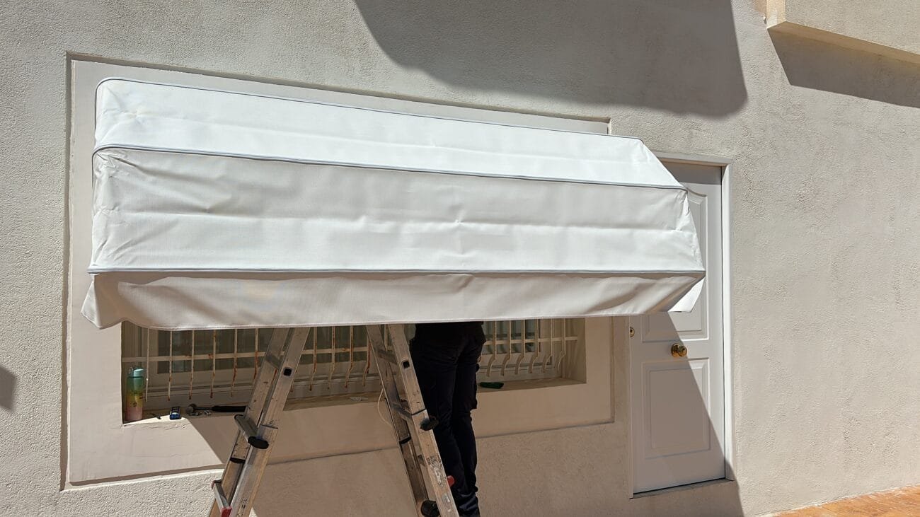 instalación de toldos