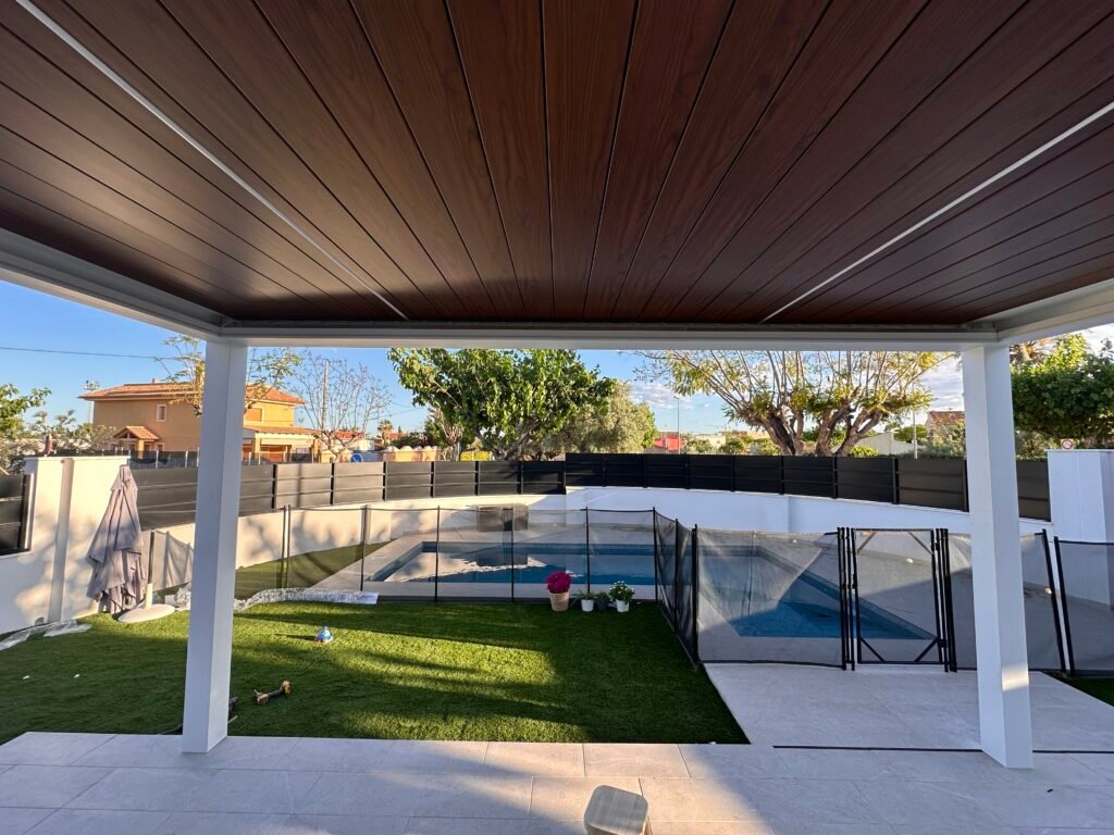 Pergola bioclimatica en muchamiel- Alicante (31)