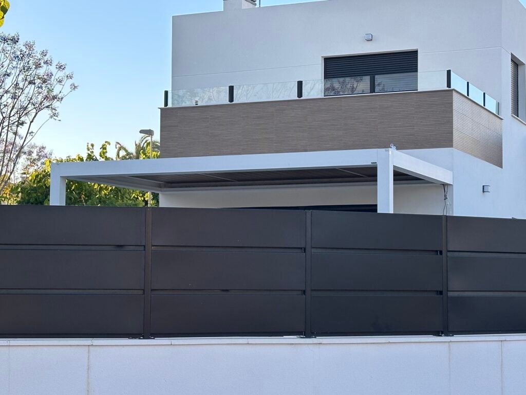 Pergola bioclimatica en muchamiel- Alicante (31)