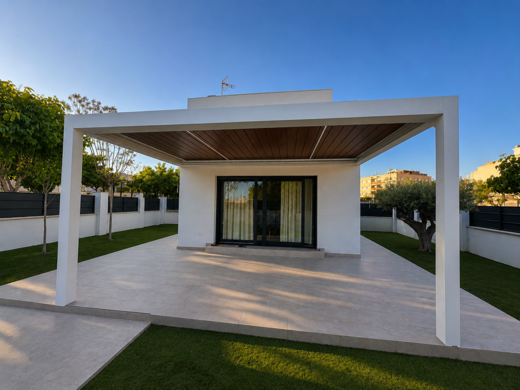 Pergola bioclimatica en muchamiel- Alicante (31)