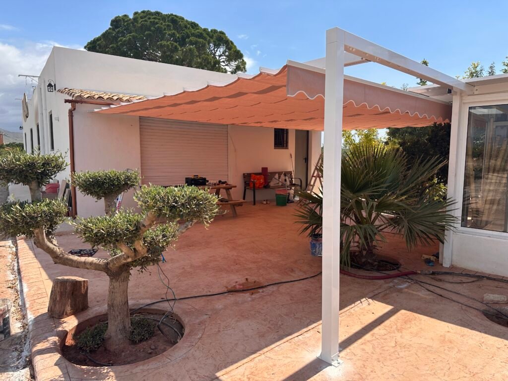 Toldo palillero