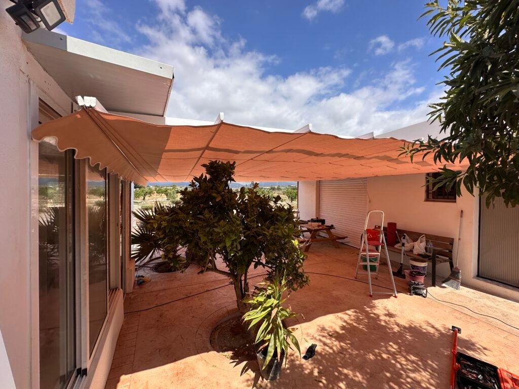 Toldo palillero