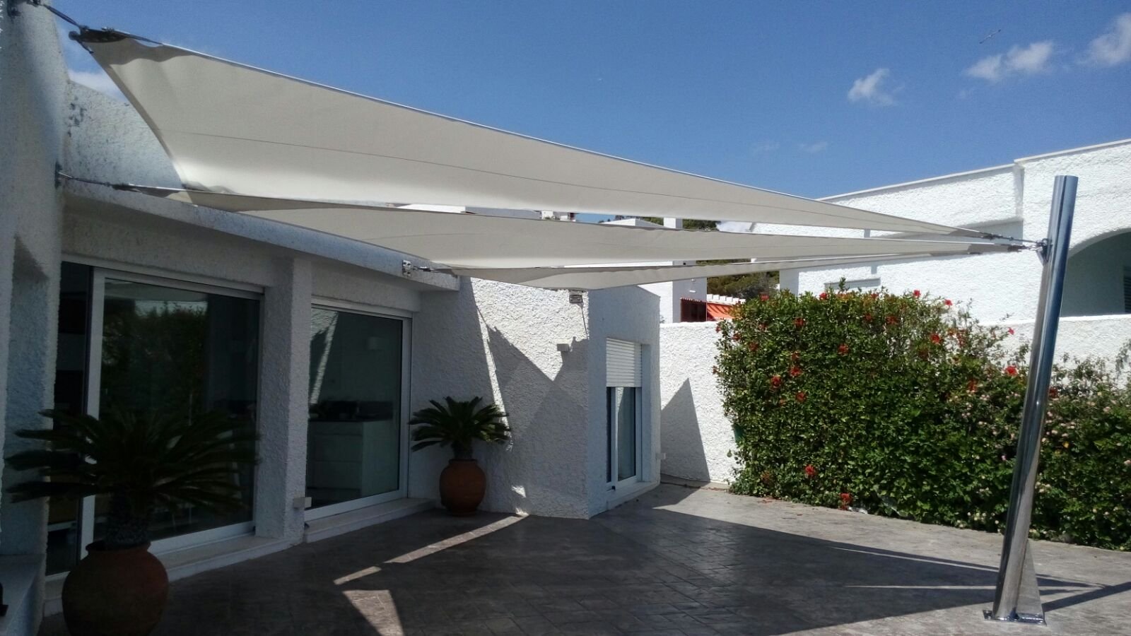 Toldo vela: criterios para valorar una solución de sombra en exteriores - imagen 1